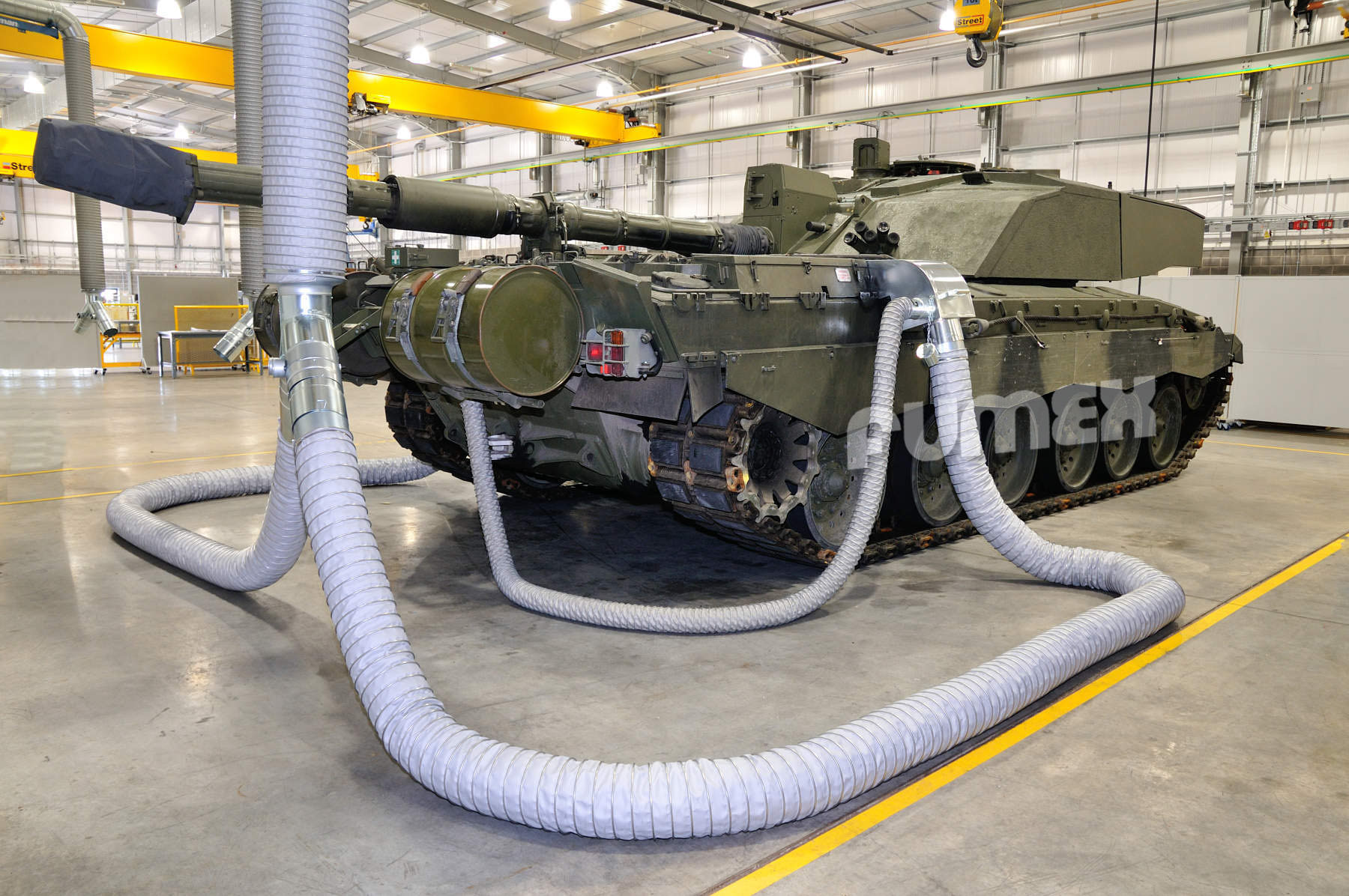 Military Vehicle Fume Extraction Systems