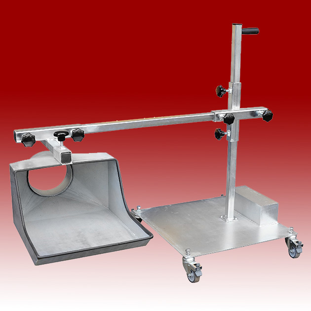 Free-Standing Tray on Extendable Arm